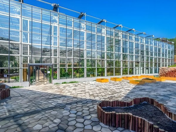 Vegetable glass greenhouse